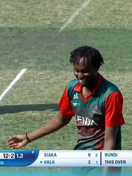 T20WCQ: PNG v KEN – Highlights of Bundi's 4/18