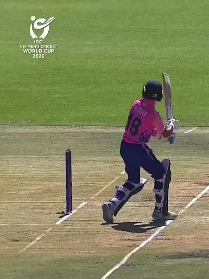 N Parmar with a Six vs. Australia