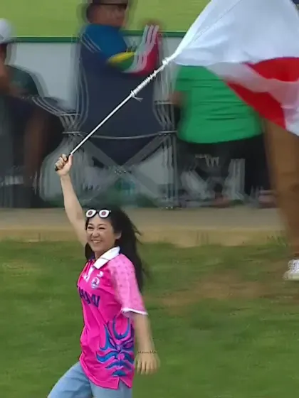 Adam Leckey - Wicket - Ireland vs Japan