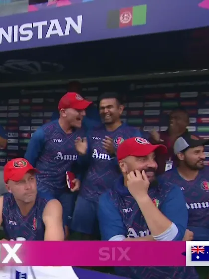 Rashid Khan - Six - Australia vs Afghanistan