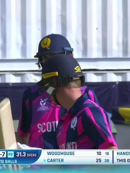 F Carter with a Four vs. England