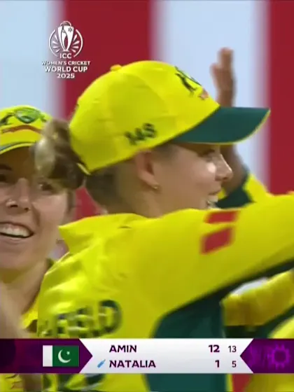 Natalia Pervaiz - Wicket - Australia Women vs Pakistan Women