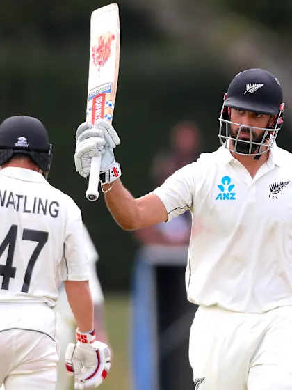 Mitchell, Watling score fifties as New Zealand nose ahead