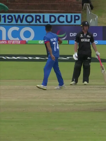 Run-out at non-striker's end | NZ v AFG | U19 CWC 2024