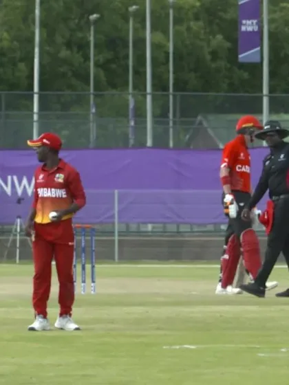 ICC U19 CWC: ZIM v CAN – Madhevere catches what Shumba misses