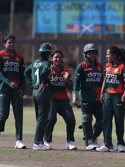 Bangladesh make it three in three in the ICC Women’s Commonwealth Games Qualifier 2022.