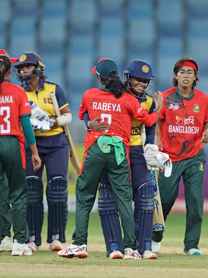 Harshitha heroics get Sri Lanka into the Asia Cup semis