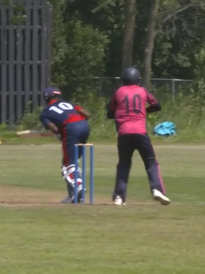 ICC U19 CWC Americas Q – BER v CAY: Quick work from Tai Cariah of Bermuda to run out Revaugh Johnson for 14