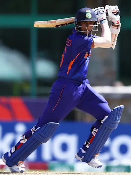 Three fours in a row for Shaik Rasheed | IND v AUS | ICC U19 Men’s CWC 2022