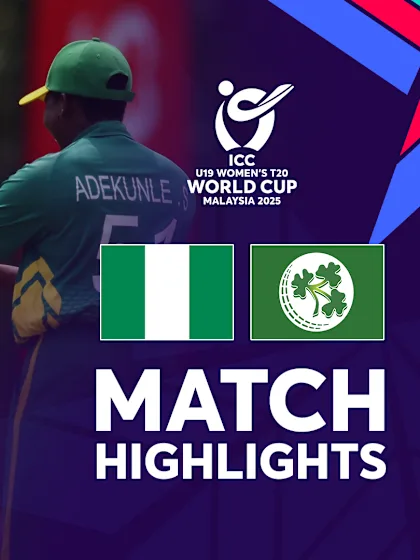 Logo of Nigeria hold nerve in a thriller against Ireland | Match Highlights | U19WC 2025
