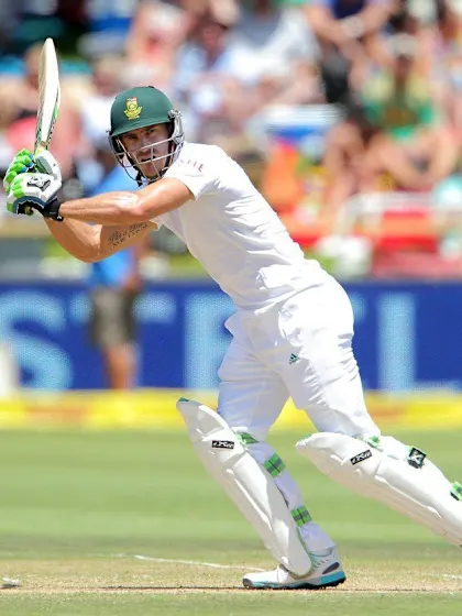 South Africa in control with fifties from Du Plessis, Amla