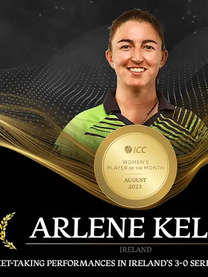ICC Women's Player of the Month for August 2023 revealed