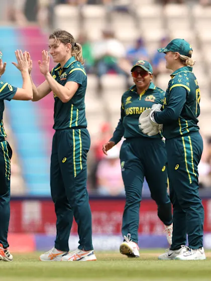 Australian bowlers close out a comfortable win against Netherlands | Women's T20WC 2026