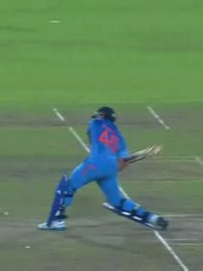 M28: Ind v Aus - Rohit Sharma Wicket