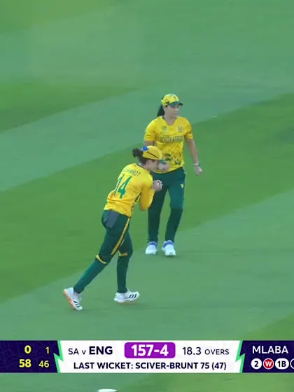 Heather Knight - Wicket - England vs South Africa