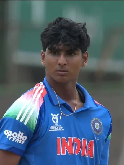 Hugo Bogue - Wicket - India vs New Zealand