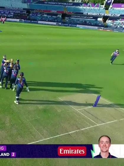 Chinelle Henry - Wicket - West Indies vs Scotland