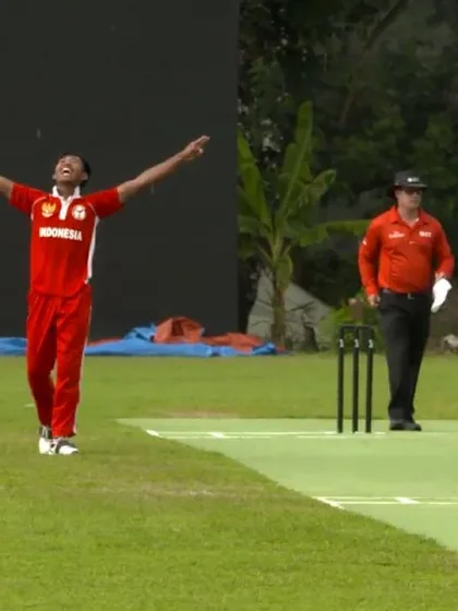 ICC Men’s T20 World Cup EAP B Qualifier: Indonesia's Gede Darma Arta takes four Japan wickets
