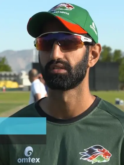 CWC Challenge League B – Oman: Italy v Kenya – Kenya pre-match interview