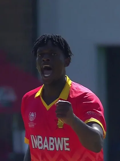 Scott Edwards - Wicket - Zimbabwe vs Netherlands