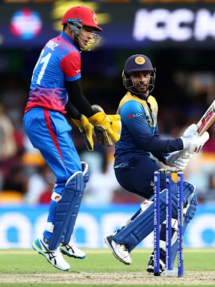 Logo of Wicket - Bhanuka Rajapaksa - Afghanistan v Sri-Lanka ICC T20WC 2022