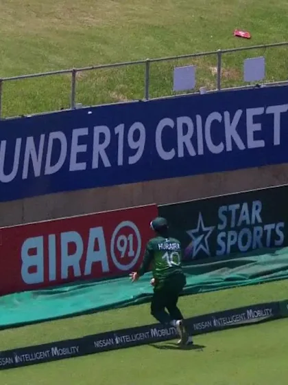 ICC U19 CWC: AFG v PAK – Hurraira's super effort goes in vain