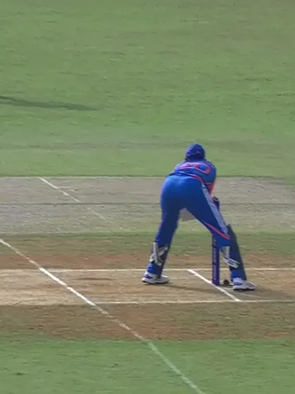 Logo of M Nanayakkara with a Batting vs India Women Under-19