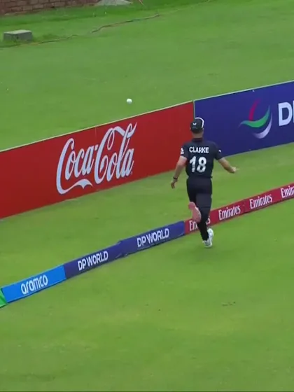 Sameer Ahmed Minhas with a Four vs. New Zealand