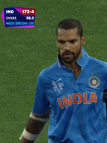 AUS vs IND – dhawan wicket