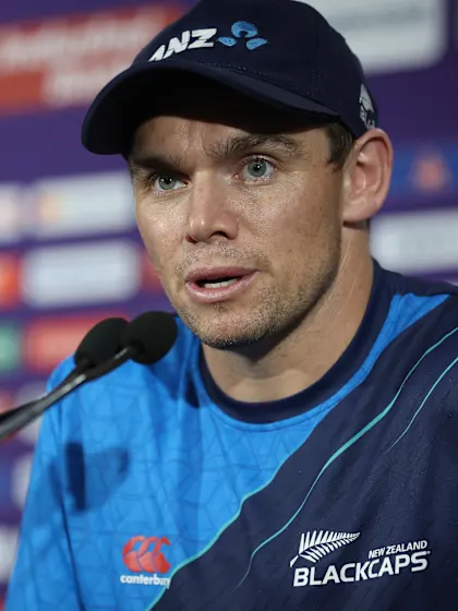 31 October - Pune - New Zealand Captain Tom Latham pre-match press conference