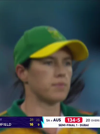 Logo of Ellyse Perry - Wicket - Australia vs South Africa