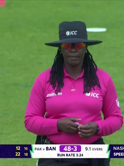 Sobhana Mostary - Wicket - Pakistan vs Bangladesh