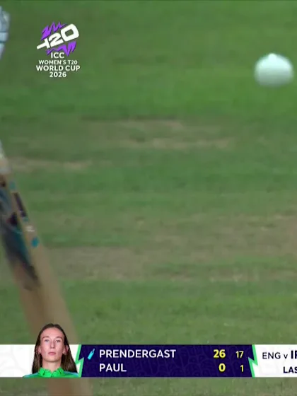 Orla Prendergast - Wicket - England vs Ireland