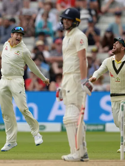 Lyon, Cummins share the wickets as Australia cruise to victory in first Test