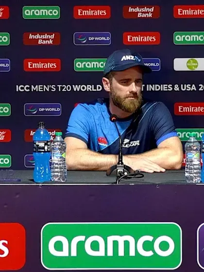 Logo of Kane Williamson (New Zealand Captain) pre-match Press Conference - 6th June 2024