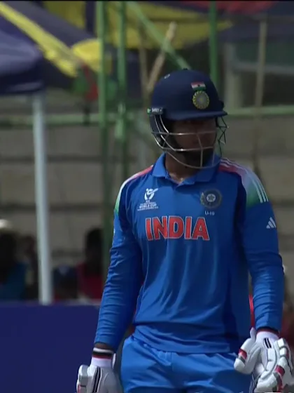 Vaibhav Sooryavanshi with a Six vs. Pakistan