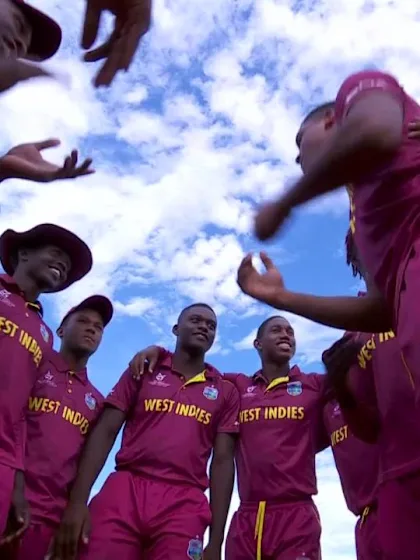 ICC U19 CWC: AUS v WI – West Indies celebrate tight victory over Australia