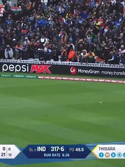 Nissan - POTD Kedar Jadhav Six