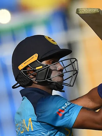 Nissanka's brilliant knock of 72 comes to an end