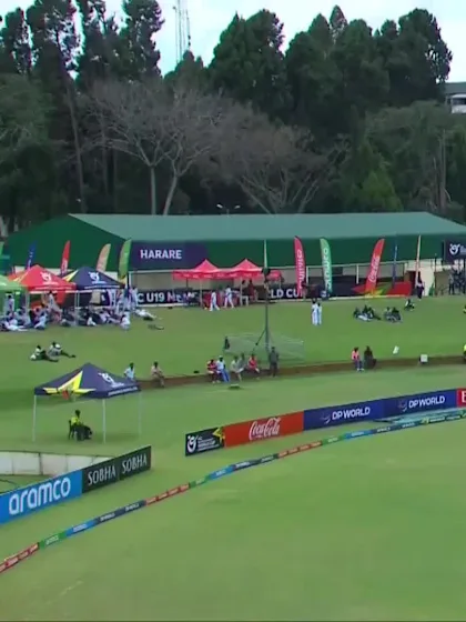 Vihaan Malhotra with a Four vs. England