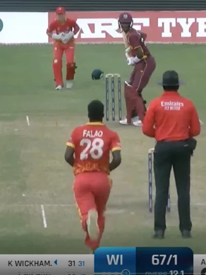 Kevin Wickham's brilliant 104 | WI v ZIM | ICC U19 Men’s CWC 2022