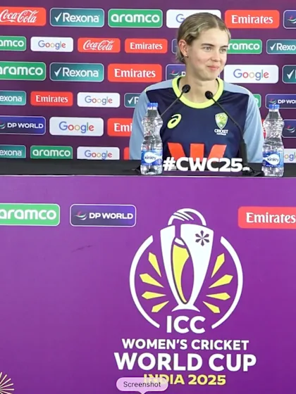 Phoebe Litchfield | ICC WCW25 | Australia pre-match press conference | 3 Oct '25