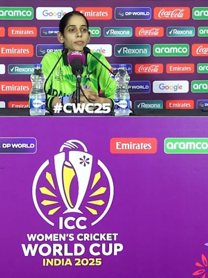 Sidra Nawaz | ICC WCW25 | Pakistan post-match press conference | 8 October '25