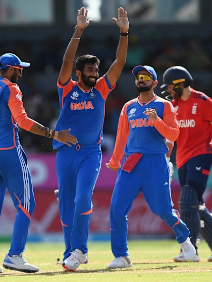 Logo of Bumrah cleans up Salt | IND v ENG | T20WC 2024