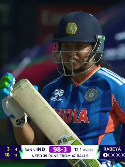 Richa Ghosh - Wicket - India vs Bangladesh
