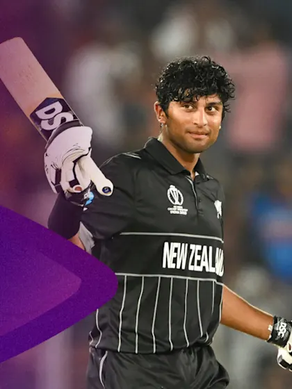 Rachin Ravindra shines with ton on World Cup debut | POTM Highlights | CWC23