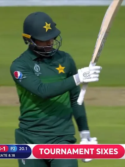 Logo of CWC19: IND v PAK - Fakhar Zaman scored 62