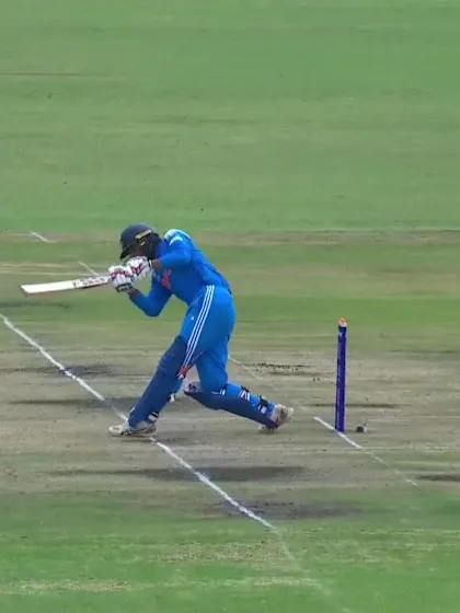 Kanishk Chouhan with a Four vs. England