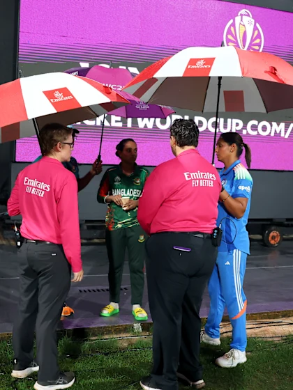 Rain curtails India run chase against Bangladesh