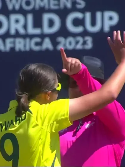 Logo of Wicket-Mahika-Gaur-UAE-U19s-Women v Australia-U19s-Women ICC U19W T20WC 2023